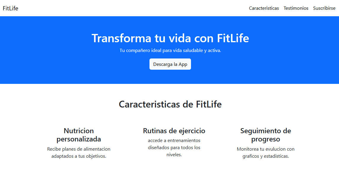 Proyecto Fit Life